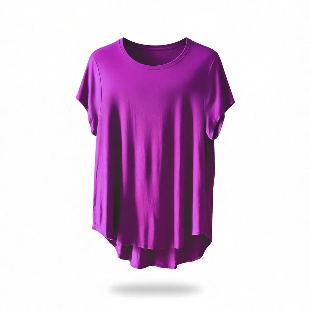 Alfani Purple Cap Sleeve Top Size Medium